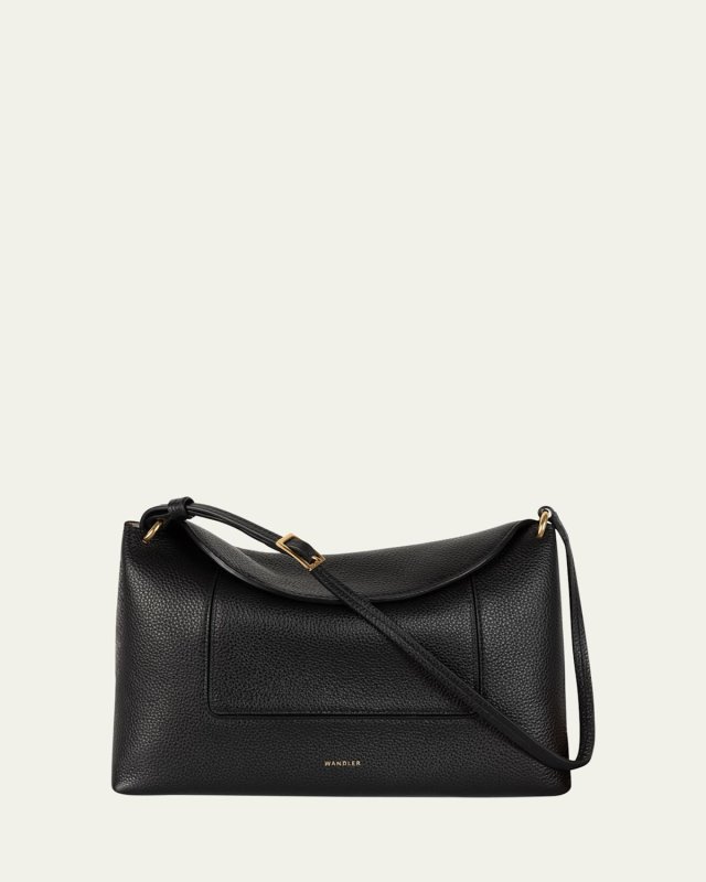 Penelope Slouch Leather Shoulder Bag